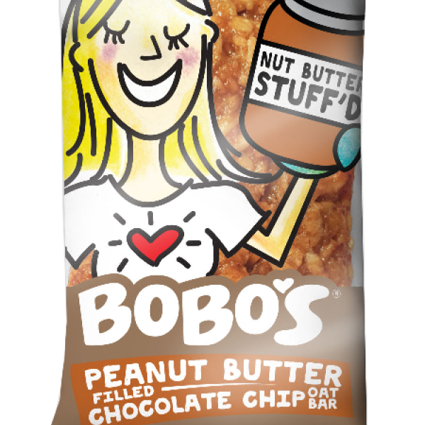 Bobo's Nut Butter Stuff'd Peanut Butter Filled Chocolate Chip Oat Bar