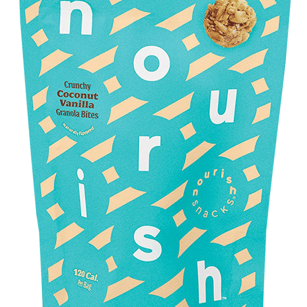 Nourish Snacks Granola Bites Crunchy Coconut Vanilla