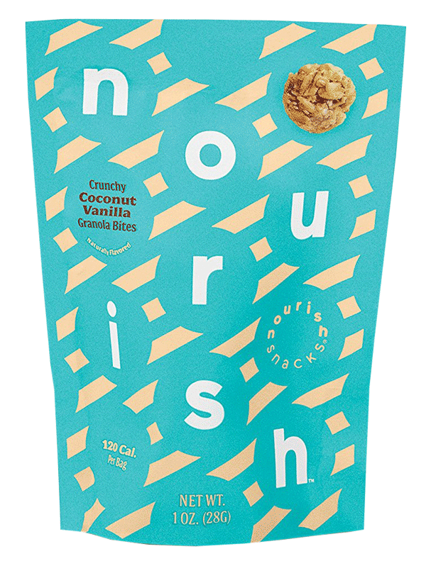 Nourish Snacks Granola Bites Crunchy Coconut Vanilla