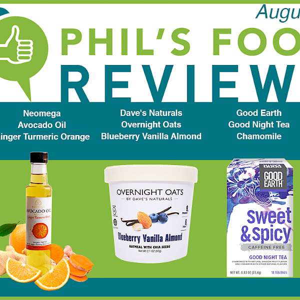 Phil's Food Reviews for Thursday August 31st, 2017