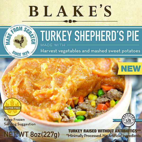 Blake's All Natural Foods Turkey Shepherd's Pie