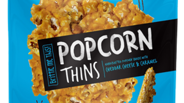 Brittle Me This! Popcorn Thins Cheddar Cheese & Caramel