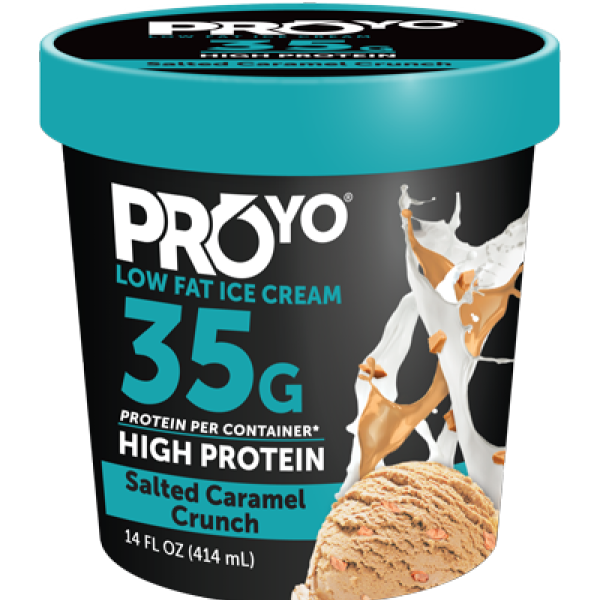 ProYo Treats High Protein Ice Cream Salted Caramel Crunch