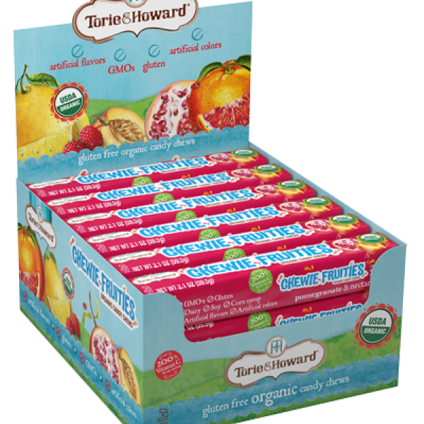 Torie & Howard Organic Chewie Fruitie Pomegranate & Nectarine