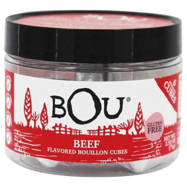 BOU Flavored Bouillon Cubes Beef