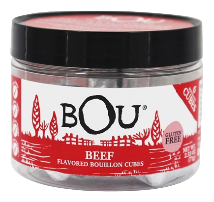 BOU Flavored Bouillon Cubes Beef