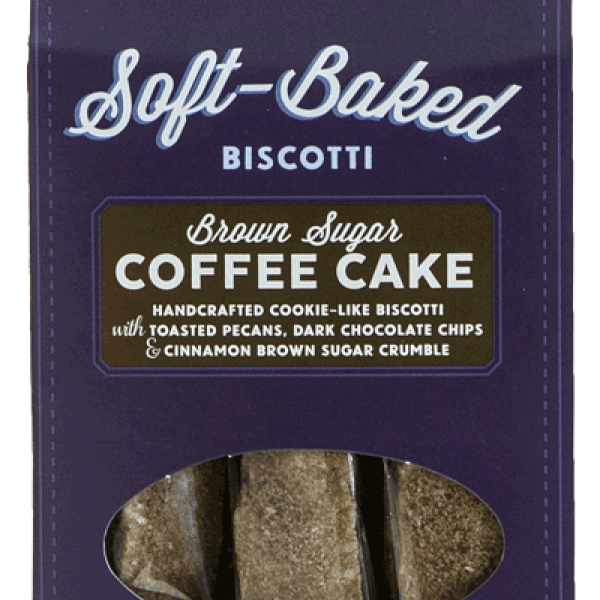 Marlo's Bakeshop Soft-Baked Biscotti Brown Sugar Coffee Cake