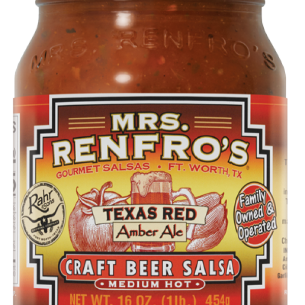 Mrs. Renfro’s Texas Red Amber Ale Craft Beer Salsa