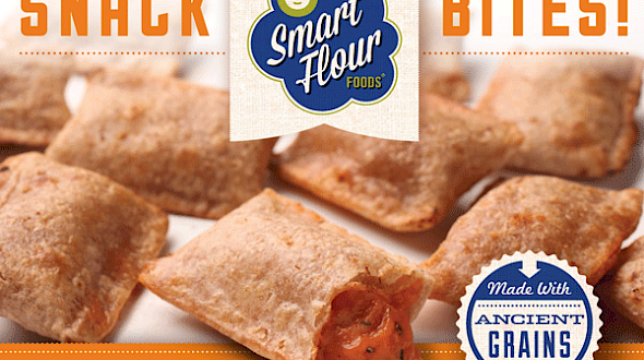 Smart Flour Foods Snack Bites Cheese Pizza