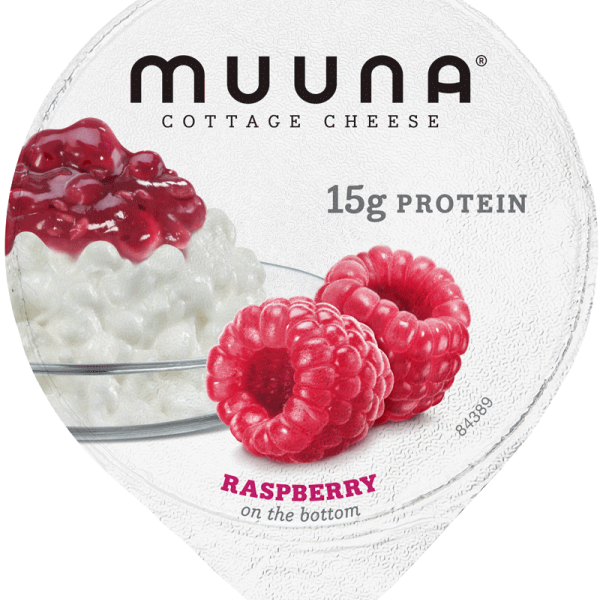 Muuna Cottage Cheese Raspberry