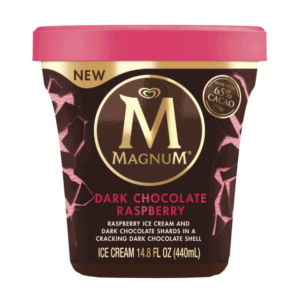 MAGNUM Ice Cream Dark Chocolate Raspberry