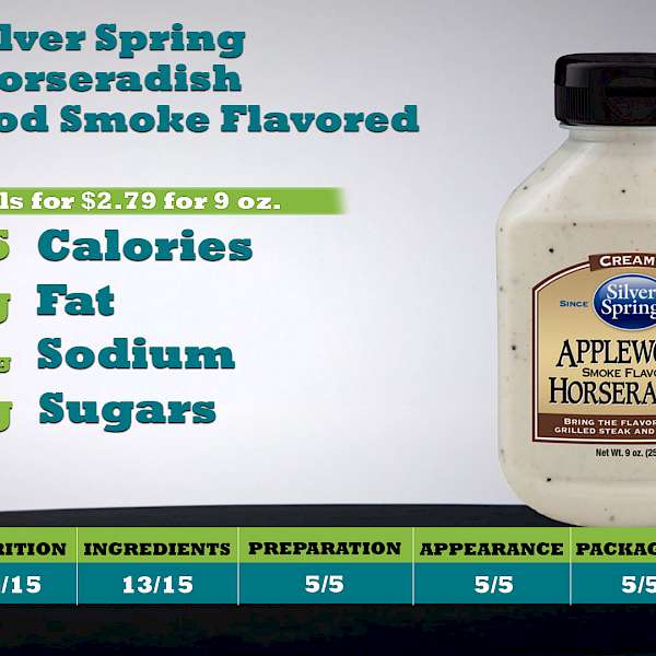 Silver Spring Horseradish Applewood Smoke Flavored