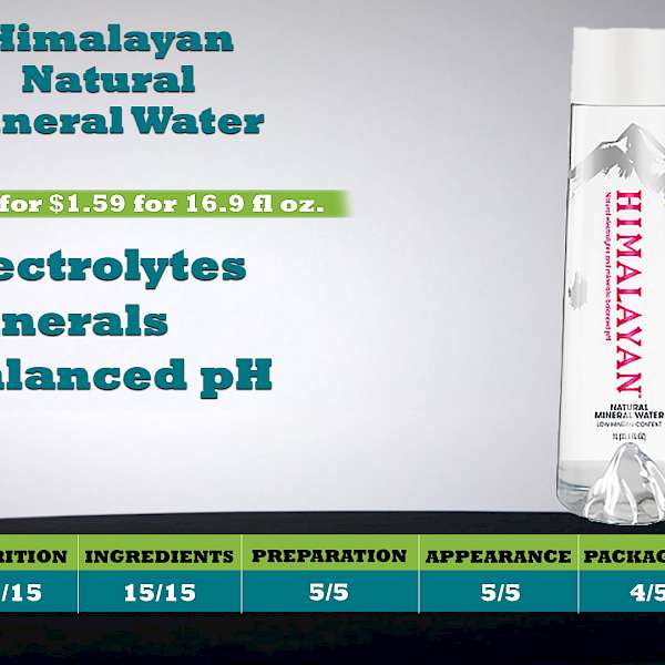 Himalayan Natural Mineral Water