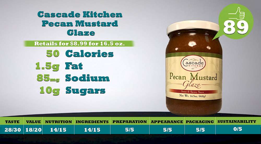 Cascade Kitchen Pecan Mustard Glaze