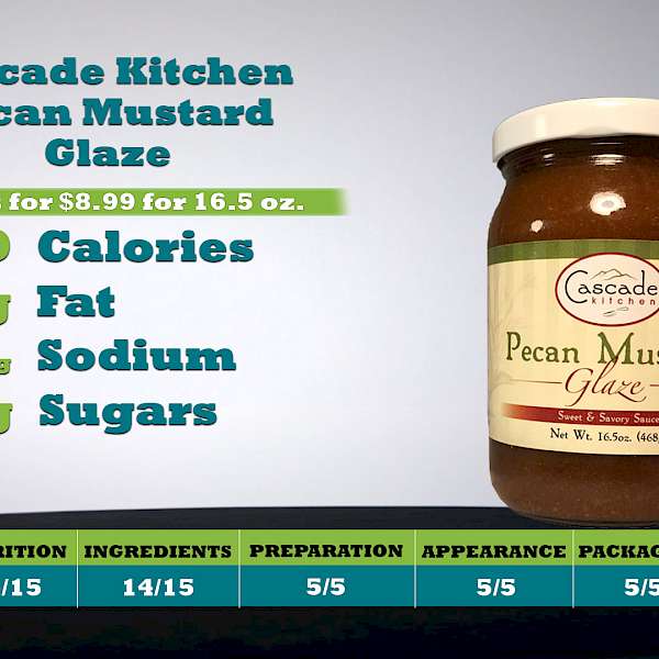 Cascade Kitchen Pecan Mustard Glaze