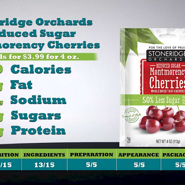 Stoneridge Orchards Reduced Sugar Montmorency Cherries