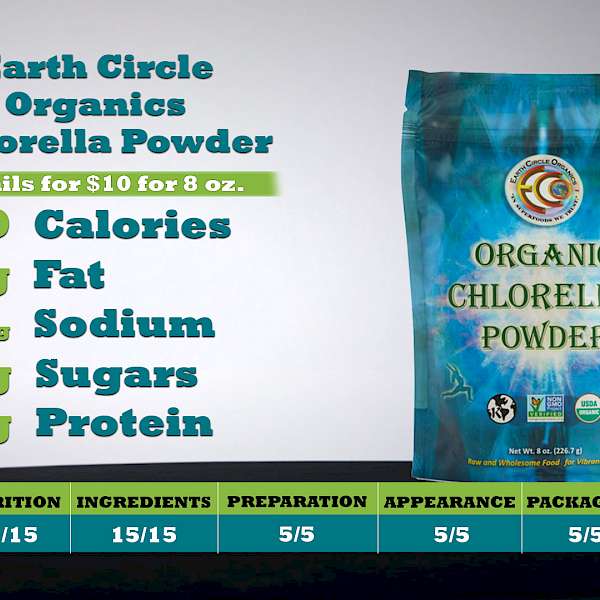 Earth Circle Organics Chlorella Powder
