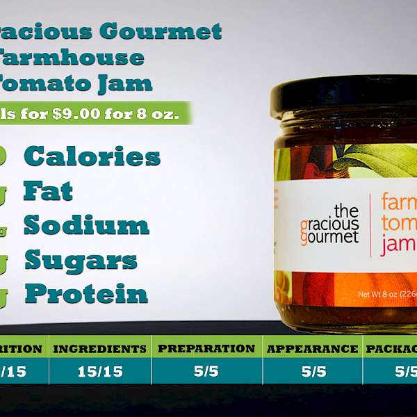 The Gracious Gourmet Farmhouse Jam Farmhouse Tomato