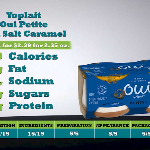 Yoplait Oui Petite Sea Salt Caramel