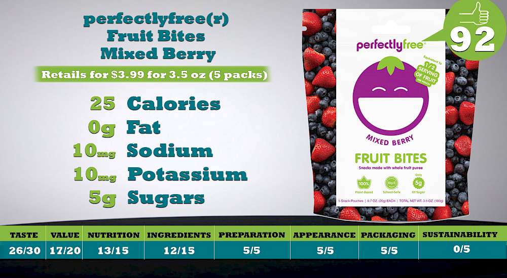 Perfectlyfree(r) Fruit Bites Mixed Berry