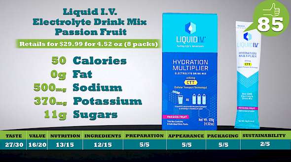 Liquid I.V. Electrolyte Drink Mix Passion Fruit