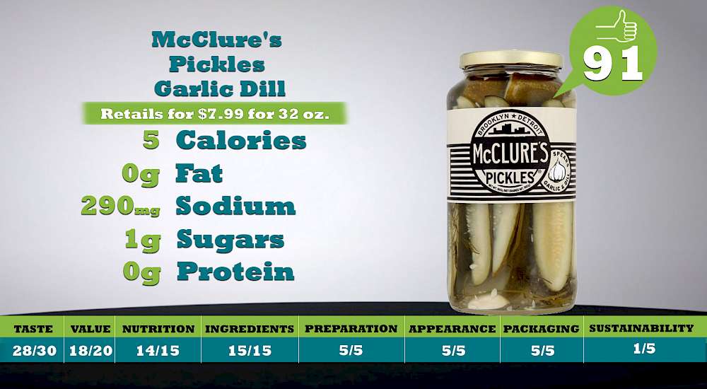 McClure's Pickles Garlic Dill