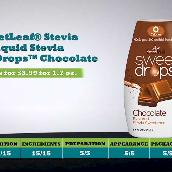 SweetLeaf® Stevia Liquid Stevia Sweet Drops™ Chocolate