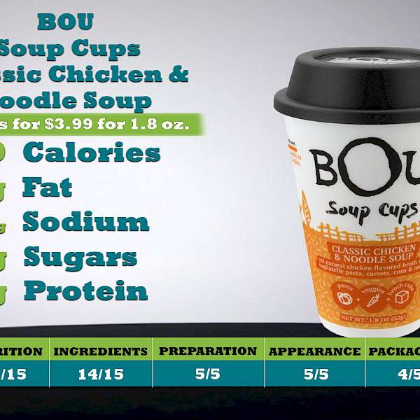 BOU Soup Cup Classic Chicken & Noodle Soup