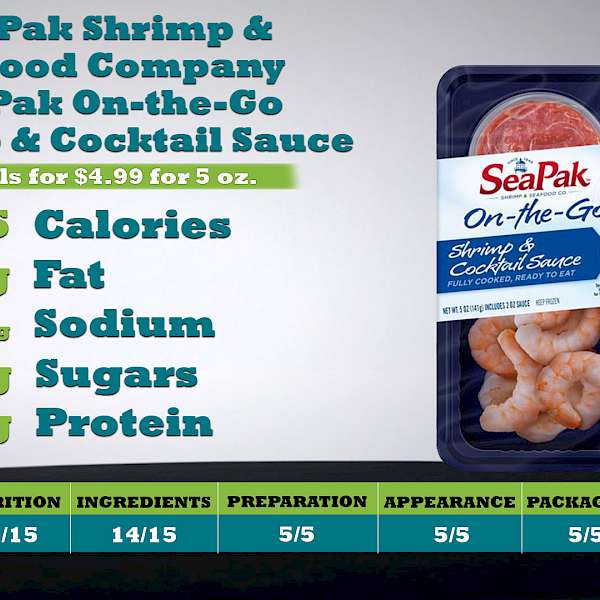 SeaPak Shrimp & Seafood Company SeaPak On-the-Go Shrimp & Cocktail Sauce