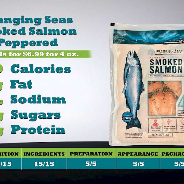 Changing Seas Smoked Salmon Peppered