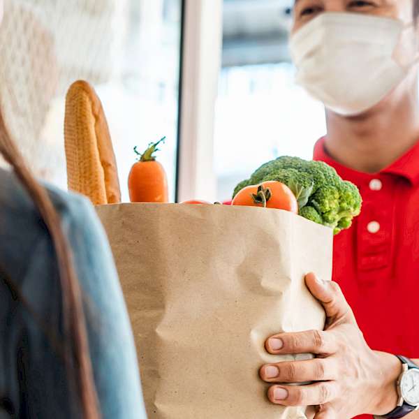 Delivering Food During Covid-19