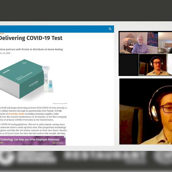 GoPuff Delivering COVID-19 Test Kits