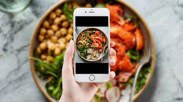 Posting Food Photos On Instagram?