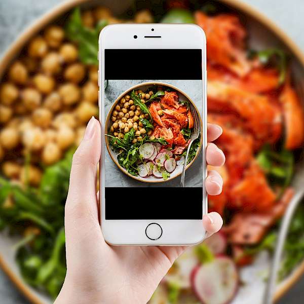 Posting Food Photos On Instagram?