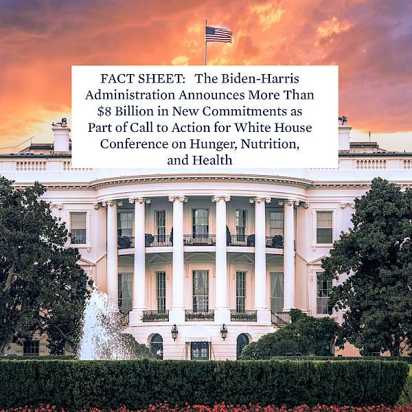 White House Food Commitment