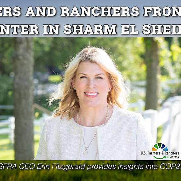 Farmers and Ranchers Front and Center in Sharm El Sheikh