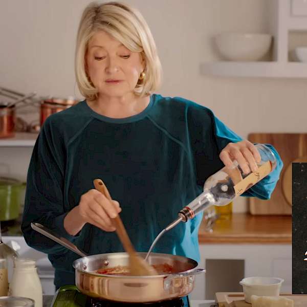 Martha Stewart and Tito's Vodka