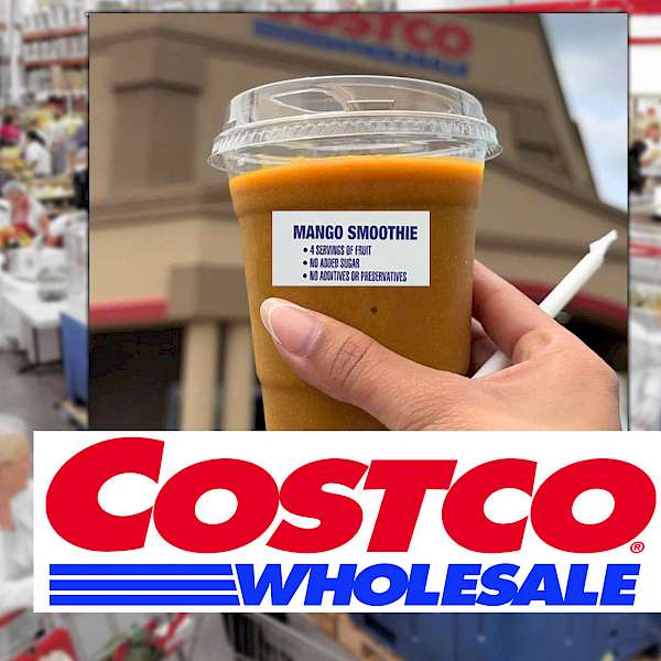 Costco's Mango Smoothie