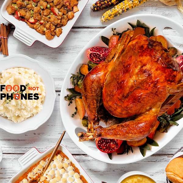 #FoodNotPhones Will Be This Years Holiday Side Dish