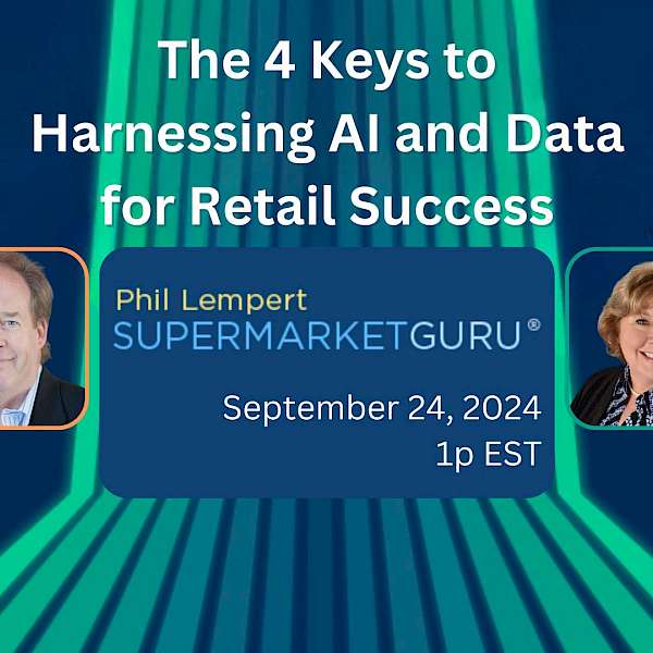 WEBINAR: "The 4 Keys to Harnessing AI and Data for Retail Success