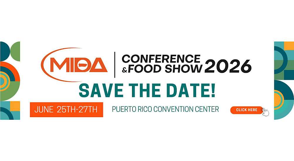Join me at the MIDA Conference and Food Show June 25-27 in Puerto Rico.