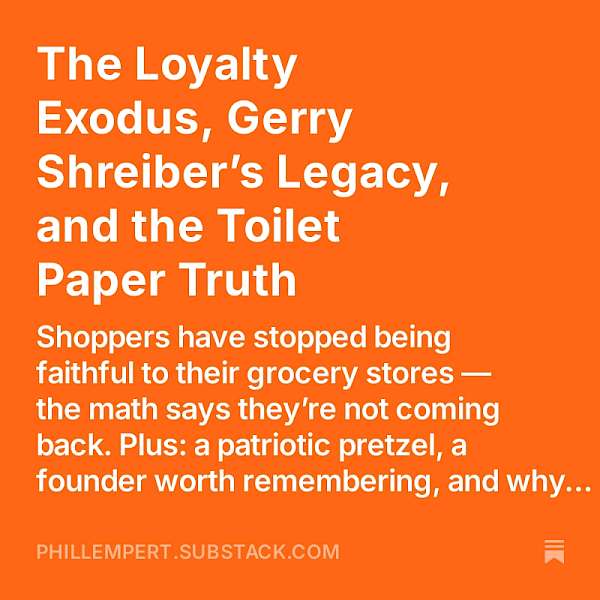 The Loyalty Exodus, Gerry Shreiber’s Legacy, and the Toilet Paper Truth