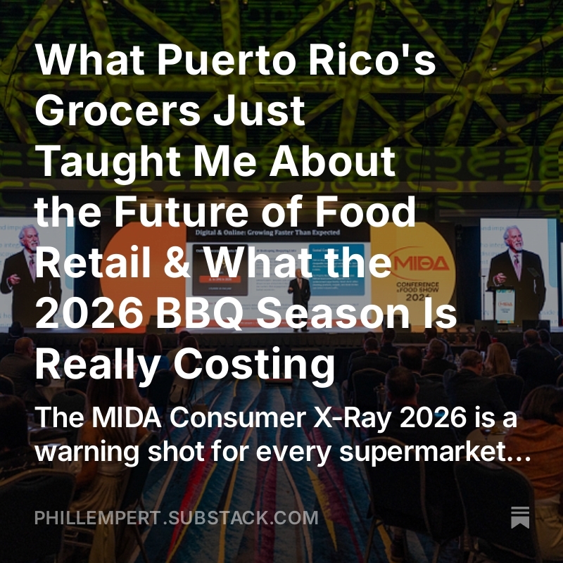 What Puerto Rico's Grocers Just Taught Me About the Future of Food Retail & What the 2026 BBQ Season Is Really Costing