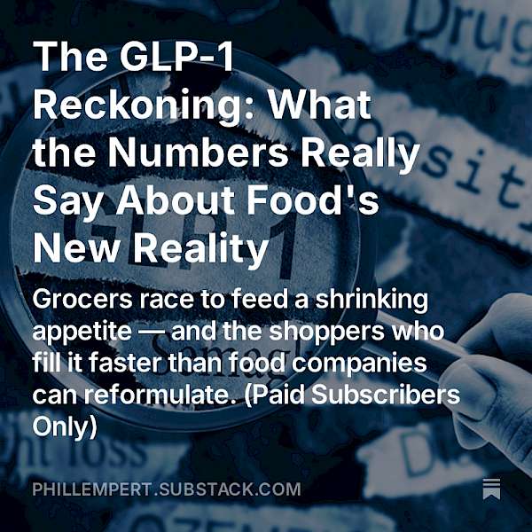 Grocers race to feed a shrinking appetite — and the shoppers who fill it faster than food companies can reformulate.