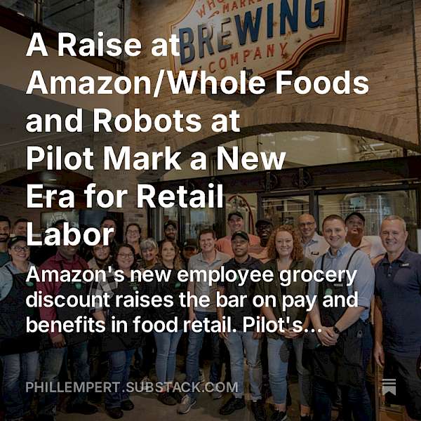 Jason Buechel, who runs Amazon grocery and also serves as Whole Foods Market’s CEO, wrote that the company looked at where it could make “a meaningful difference in employees’ everyday lives” and landed on groceries because of how often people shop