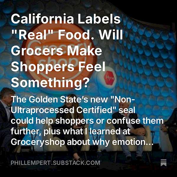 For the first time, a state government wants to show, right on the package, that a food isn’t ultra-processed.