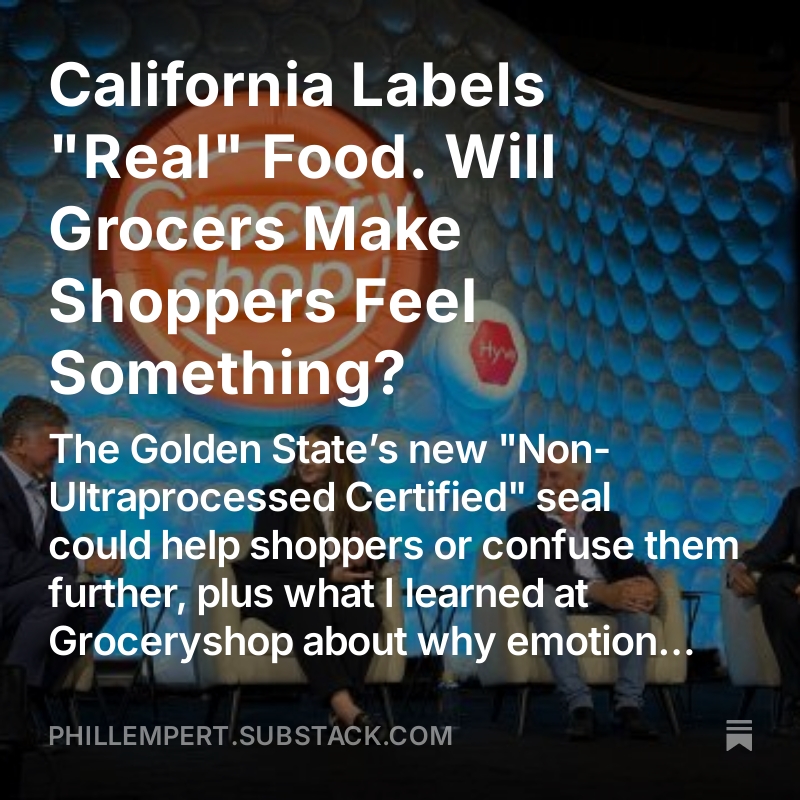 For the first time, a state government wants to show, right on the package, that a food isn’t ultra-processed.
