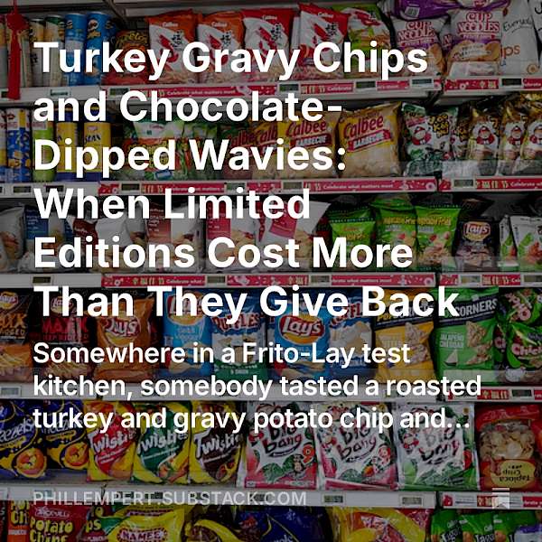 Turkey and gravy... in a potato chip?  Lay’s “Holi-LAY’S” lineup is on shelves with Roasted Holiday Turkey and Cheddar Scalloped-Style Potatoes.