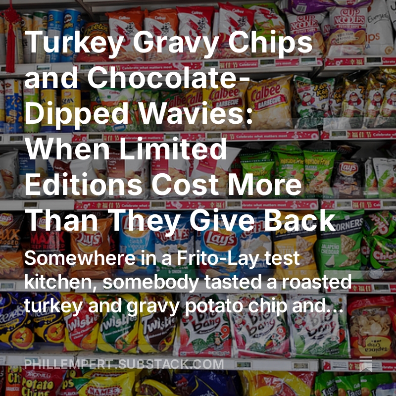Turkey and gravy... in a potato chip?  Lay’s “Holi-LAY’S” lineup is on shelves with Roasted Holiday Turkey and Cheddar Scalloped-Style Potatoes.