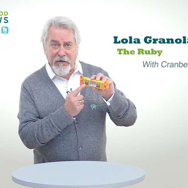 Lola Granola Bar The Ruby with Cranberries